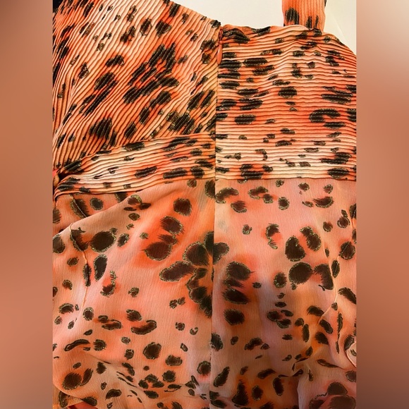 Nordstrom Classique Entier Vintage Y2K Sleeveless Boho Animal Print Top Size XS - Picture 8 of 10